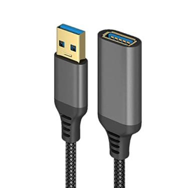 Imagem de Tianle Cabo de extensão USB 3.0 de 3,3 pés/1 m, USB 3.0 A macho para fêmea, extensor USB 5Gbps, transferência de dados de alta velocidade, compatível com impressora, scanner, teclado, Oculus Rift,