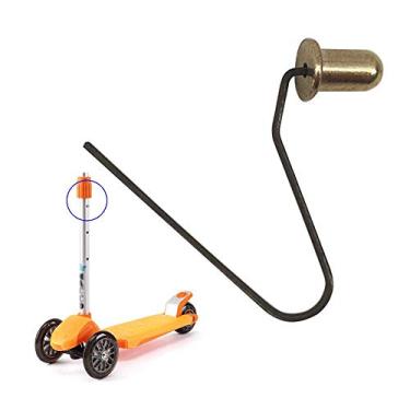 Imagem de OTFAITP Peças de ferramentas de reparo de suporte de scooter fixas de pinball para scooters de chute de 2-3-4 rodas, micro mini scooter leve (latão-6 mm)