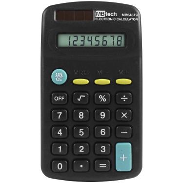 Imagem de Calculadora Digital 8 Dígitos MBTech MB4319