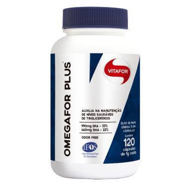 Imagem de Ômega For Plus Vitafor - 120 Cáps-Feminino