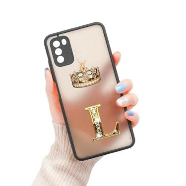 Imagem de Capa de telefone para xiaomi mi 11 lite 5g ne 11t 12 12t pro 9 10 poco x3 nfc f3 f4 m3 m4 x4 pro x5 5g capa letra inicial, z3, para poco m3