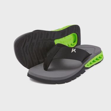 Imagem de Chinelo kenner rakka - cinza/verde DBT-04