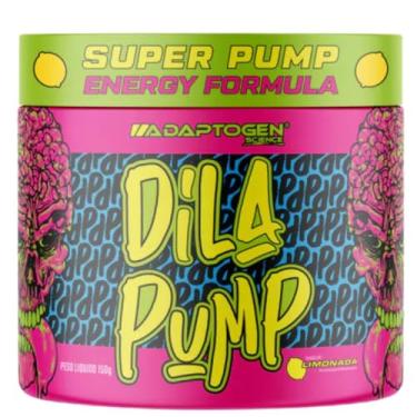 Imagem de Dila Pump 150g Pré Treino Sem Cafeína Adaptogen Sabor Limonada
