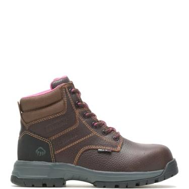 Imagem de Bota de trabalho feminina Wolverine Piper Comp-Toe, Marrom, 6.5 Wide