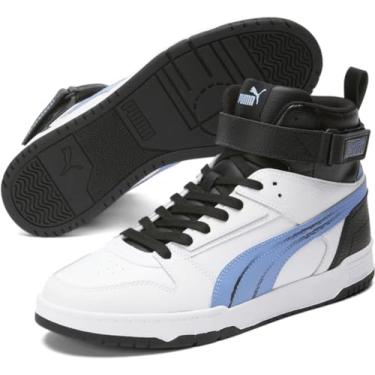 Imagem de PUMA - Tênis masculino Rbd Game High Speed 2, Puma Branco/Team Light Blue, 41