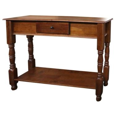 Imagem de Aparador Grande Antique Com Prateleira Pé Torneado Verniz