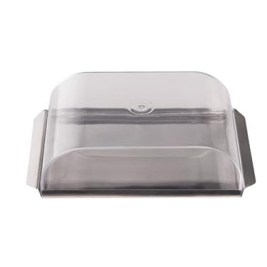 Imagem de Mantegueira Inox Porta Manteiga Transparente Essence