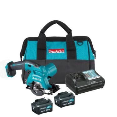 Imagem de Serra Circular 2 Bateria 12v 4ah Makita Hs301dz Bivolt Bolsa, Bivolt