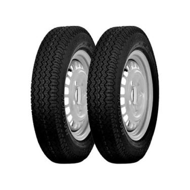 Imagem de Kit 2 Pneus Agrícola Maggion 5.60-15 Falco F2 4 Lonas
