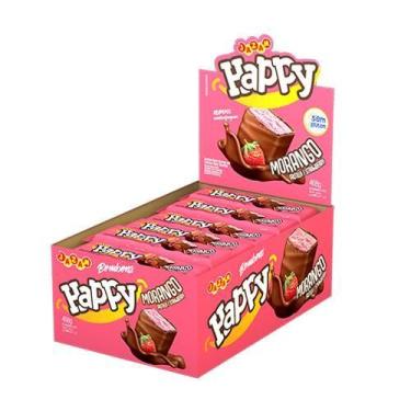 Imagem de Bombom happy morango 36x13g - JAZAM