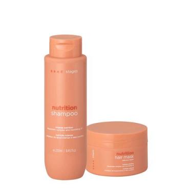 Imagem de Kit Braé Stages Nutrition Shampoo Máscara (2 produtos)