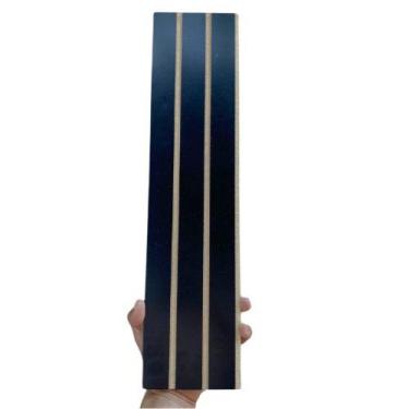 Imagem de REVESTIMENTO RIPADO-Kit 40 Módulos MDF painel 11cmx45cm Placa Adesiva 