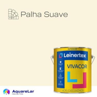 Imagem de Vivacor Acrílica Leinertex Fosco 3,6L, PALHA SUAVE, 3,6L