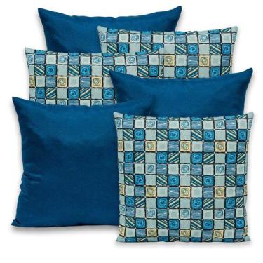 Imagem de Kit 6 Capas de Almofada com Zíper 40cmx40cm Gorgurinho - Dryka Enxovai