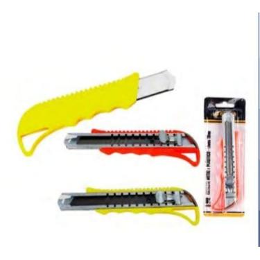 Imagem de Estilete Multiuso Plástico/Metal 15cm - EST-31 - ds