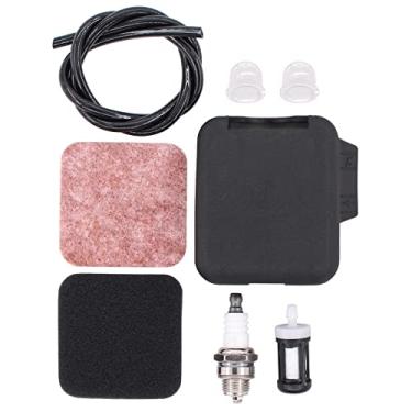 Imagem de ApplianPar Conjunto de capa de filtro de ar e pré-filtro para cortadores de escova Stihl FS75 FS80 FS85 HT70 HL75K BG75 HS75 HS80 HS85 Aparadores de escova Primer Lâmpada Linha de Combustível Kit de