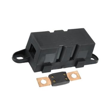 Imagem de Hihaha Kit de suporte de fusível 400 Amp 400A 32V tipo parafuso fusível ANM para amplificador de alarme de áudio e vídeo automotivo material durável