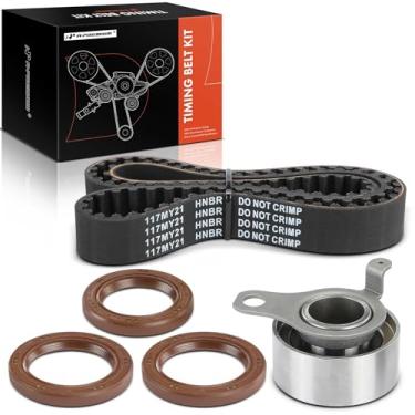 Imagem de A-Premium Kit de correia dentada do motor compatível com Toyota & Geo Cars - Corolla, Prizm, 1993 1994 1995 1996 1997 - DOHC 1.6L