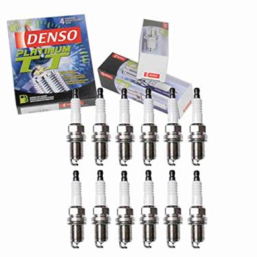 Imagem de 12 velas de ignição DENSO Platinum TT compatíveis com Mercedes-Benz ML320 3.2L V6 1999-2003