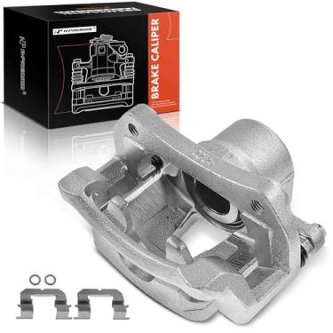 Imagem de A-Premium Conjunto de pinça de freio a disco com suporte compatível com modelos Chevy selecionados - Bolt EV 2017-2020, Cruze/Volt 2016-2019 - Lado do passageiro dianteiro direito