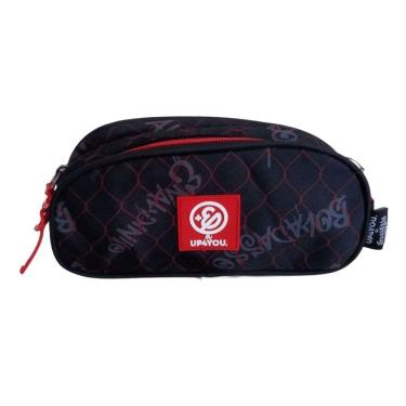 Imagem de Estojo Duplo Vermelho Enaldinho Escolar Juvenil Up4You