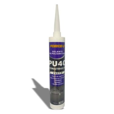 Imagem de 5 Pu40 Selante De 470g Alta Qualidade Profission - FORCE+, Preto