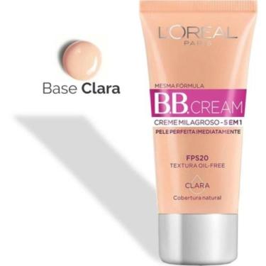 Imagem de Loreal Paris Bb Cream Base Clara 5 Em 1 Fps20 30ml P/Pele Oleosa