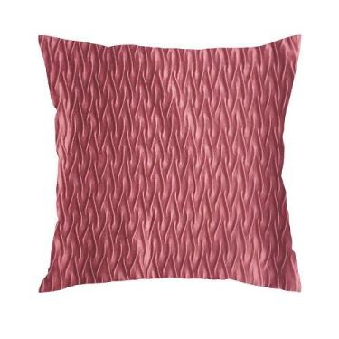 Imagem de Capa De Almofada Dunas - Adomes Rosa Queimado - Jolitex