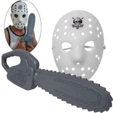 Imagem de Máscara Jason E Motosserra Presente Dia Das Crianças Natal - LePlastic