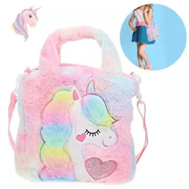 Imagem de Bolsa Térmica Lancheira Infantil Meninas Escolar Creche Unicórnio - Be