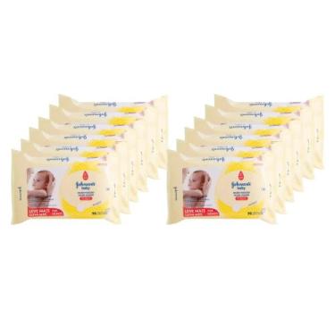 Imagem de Kit Lenços Umedecidos Johnsons Baby Recém-Nascido Sem Fragrância - Joh