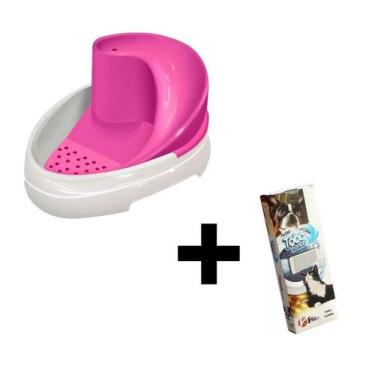 Imagem de Kit Purificador De Água Pets Tobo Fonte Com Refil Filtros - Mecpet