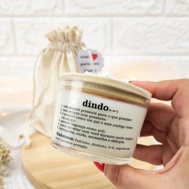 Imagem de presente dinda VELA AROMATICA 100G SAC ORGANZA CERA COCO SDE - Bia art