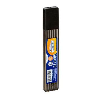 Imagem de Grafite 2B 2.0mm Tubo c/ 6 grafites cada - BRW