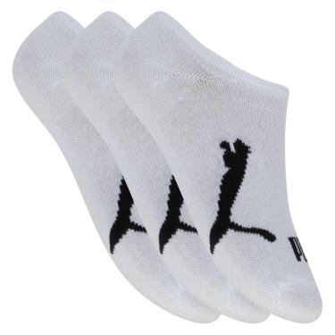 Imagem de Kit de Meias Puma Sapatilha Invisivel com 3 Pares 25 a 28 - Infantil