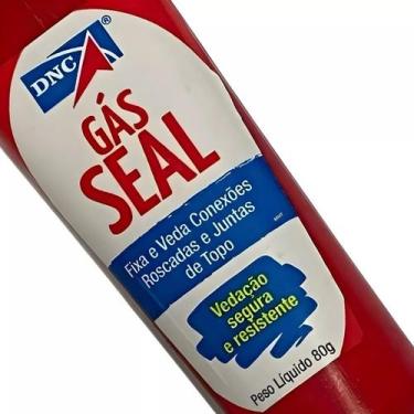 Imagem de Veda Rosca Liquida Gás Seal Conexões Roscas Canos Juntas 80g - DNC