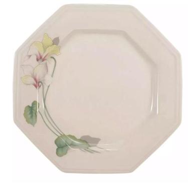 Imagem de Prato Raso Porcelana Octavado Encanto Schmidt - AVULSO