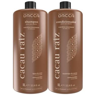 Imagem de Cacau Raiz Shampoo Condicionador 1 Litro Dacca Profissional - DACCA PR