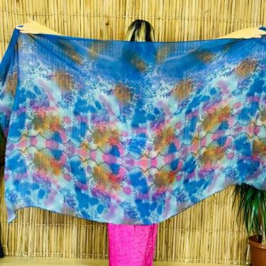 Imagem de Véu de Chiffon Estampado Dança do Ventre - VEU-CHI-24 - Atelier Patríc