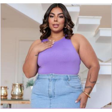 Imagem de Body Kiara Plus Size Especial Moda Fashion Clássico Elegante Modela Ba