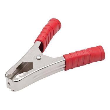 Imagem de Garra Jacaré Bateria Grande 100a - 10,5 Cm - Vermelha