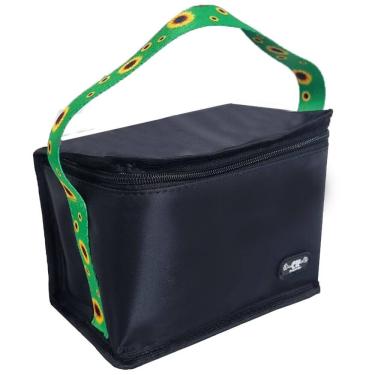 Imagem de Bolsa Térmica Pequena Reforçada Cordão Girassol