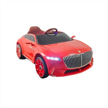 Imagem de Carro Elétrico Infantil 12V Vermelho Bluetooth Musica Buzina