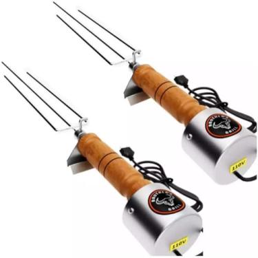 Imagem de Kit Com 2 Espetos Giratório Elétrico (220)