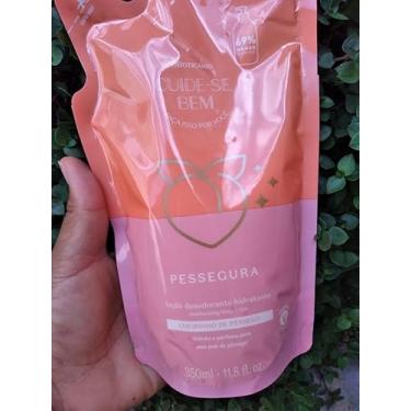 Imagem de O Boticário Pessegura Loção Desodorante Hidratante Refil, 350 ml, Vegano