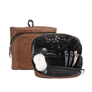 Imagem de PERFEHAIR Bolsa de armazenamento de ferramentas de cabeleireiro, estojo de transporte de barbeiro para tesouras, suprimentos de cuidados pessoais, kit de viagem, acessórios de cabeleireiro,
