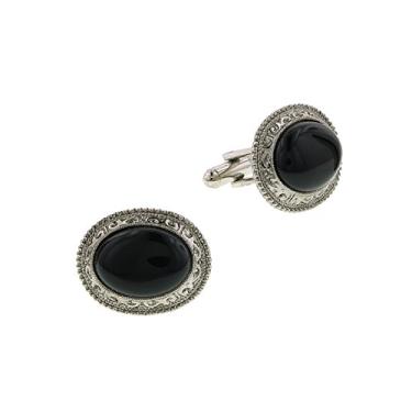 Imagem de Abotoaduras ovais unissex 1928 Jewelry, metal