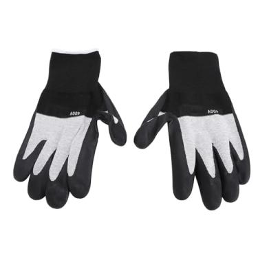 Imagem de Luvas Isoladas para Eletricista, Luvas de Segurança para Trabalho, Luvas de Alta Tensão 400V Luvas de Trabalho, Luvas de Borracha Antiderrapantes para Eletricistas, Trabalhadores