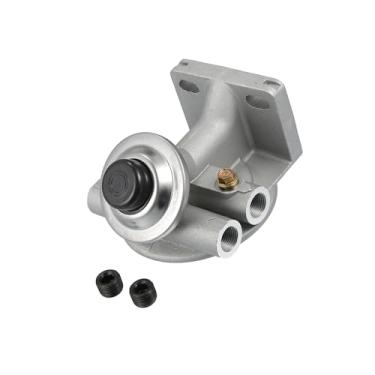 Imagem de Partuto Base de montagem do filtro de combustível diesel NPT 2.5-35.6 cm NPT de 3/20.3 cm/base de montagem da bomba de escorvamento manual/durável/metal/1 peça/substituição em tom prateado