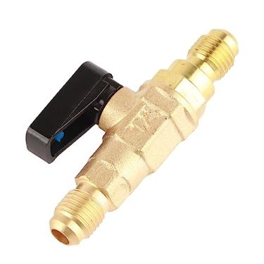 Imagem de Ferramentas de Peças de Ar Condicionado, Válvula Fluorine para Refrigeração, Reduz a Perda de Refrigerante, Material de Latão, Refrigerador de Ar Condicionado